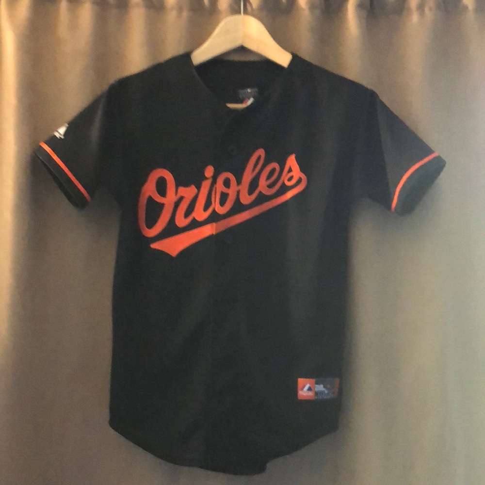 Baltimore Orioles button up jersey XS